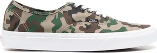 Camouflage-Pattern Low-Top Trainers