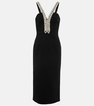 Grace embellished midi dress
