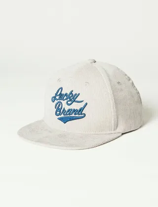 Lucky Brand Lucky Brand Corduroy Branded Hat