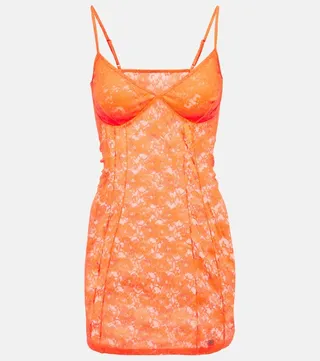 BB lace minidress