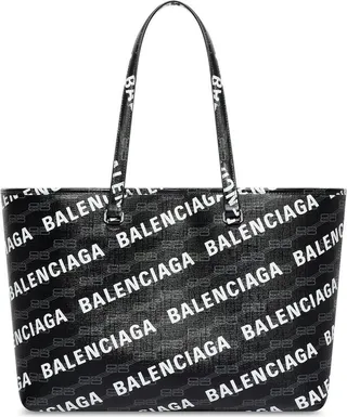 M Signature shopper tote bag