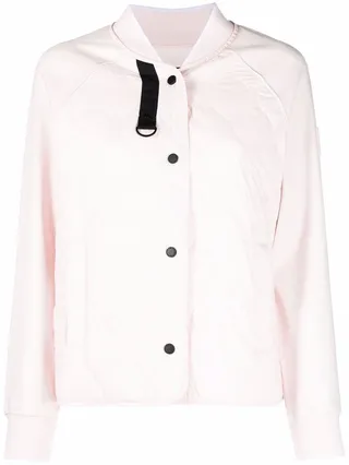 Quilted Recycled Nylon Bomber Jacket