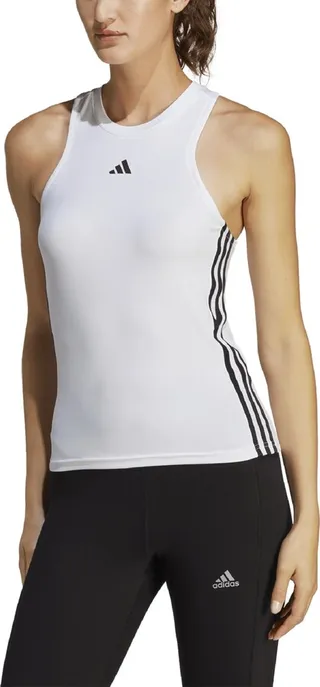 adidas Women's Training Essentials 3-Stripes Logo Tank Top