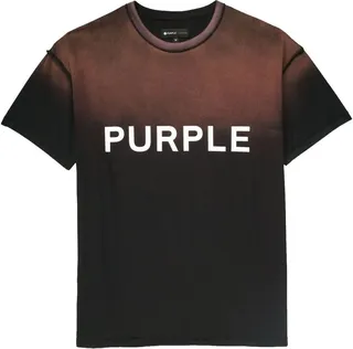 logo-print degradé cotton T-shirt