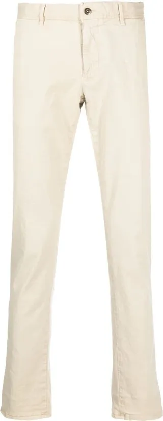 Tapered-Leg Chino Trousers