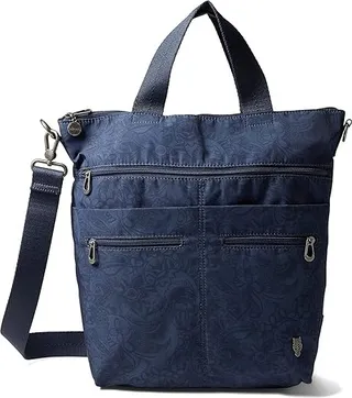 Sakroots Berkeley Convertible Tote (Black Spirit Desert) Handbags