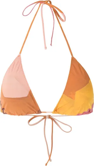 Aava triangle bikini top