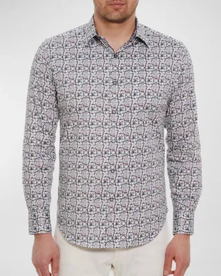 Men's Sundial Cotton-Stretch Sport Shirt