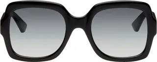 Gucci Black Square Sunglasses