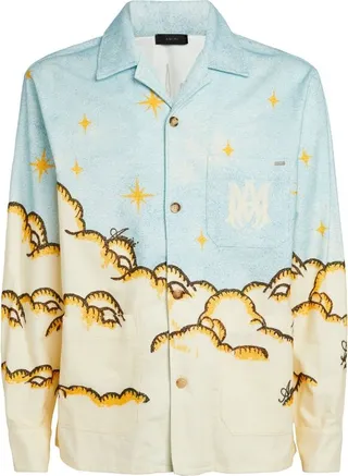 Amiri Sunscape Print Pyjama Shirt