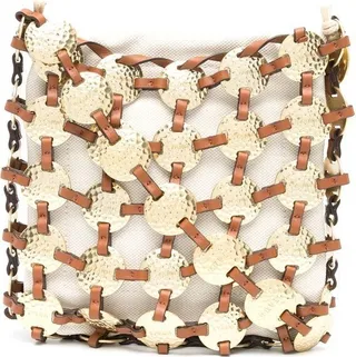 Gold-Tone Hardware Shoulder Bag