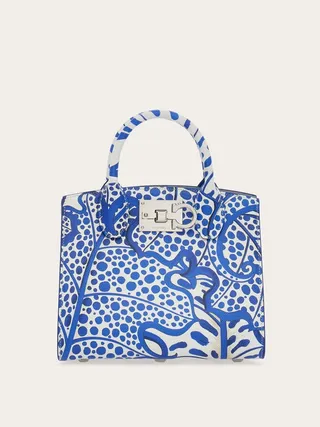 Ferragamo Women Ferragamo Studio Box bag (S) Blue