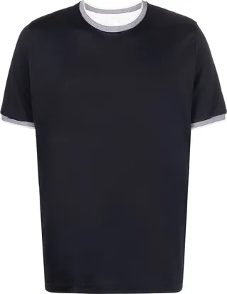 crew-neck cotton T-shirt