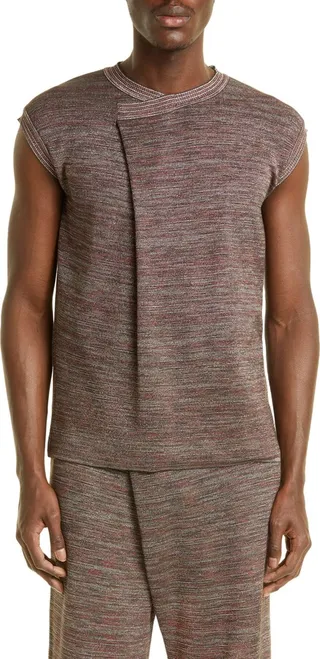 Ace Foldover Sleeveless Sweater