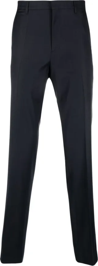 Straight-Leg Tailored Trousers