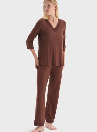 V-Neck Night Suit