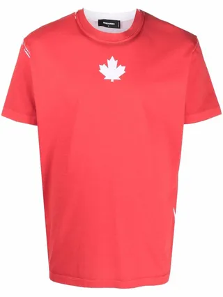 logo-printed T-shirt