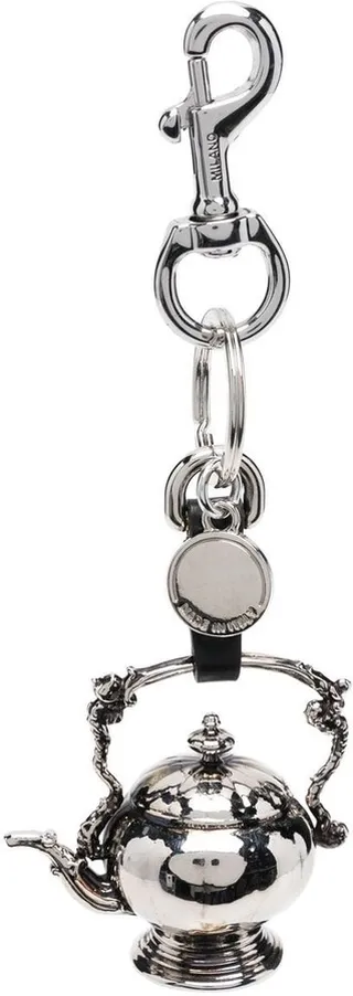 Kettle-Charm Detail Keyring