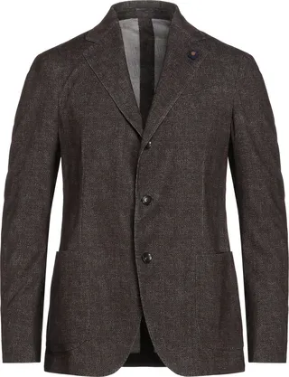 Suit Jacket Dark Brown