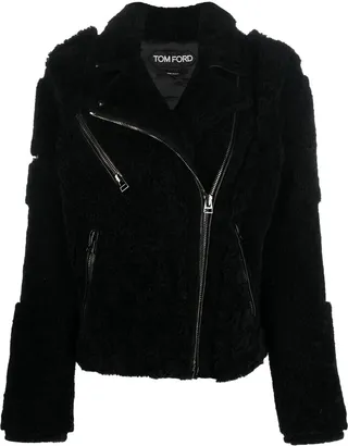 Shearling Zipped Jacket
