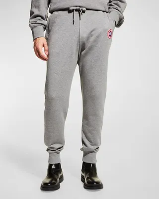 Men's Huron Logo-Patch Sweatpants
