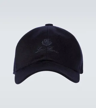 Cashmere baseball cap