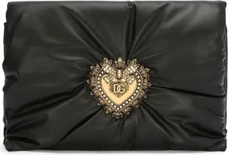 Black Devotion Leather Cross Body Bag