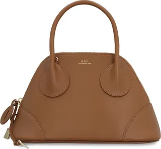 Emma Small Leather Boston Bag