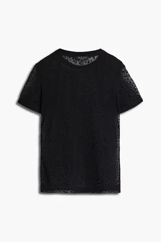 Burnout jersey T-shirt