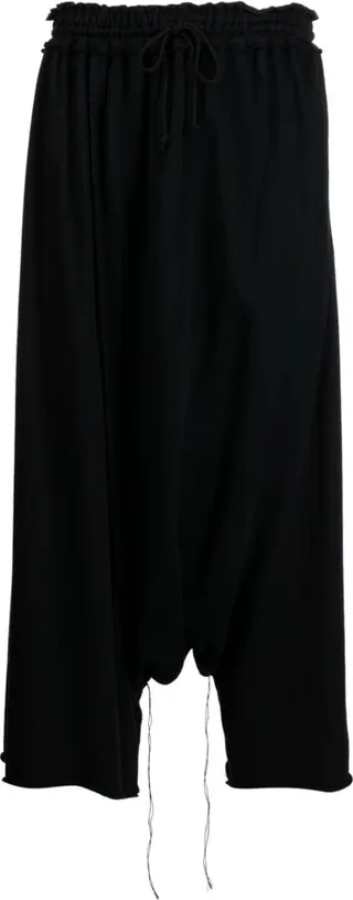 Drawstring Cropped Trousers
