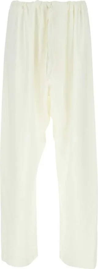 Maison Margiela Straight Leg Poplin Trousers