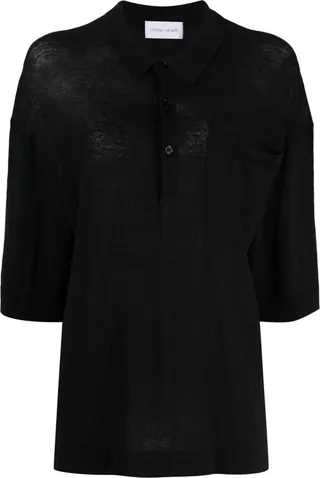 Koll short-sleeve knitted shirt