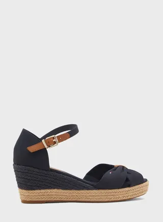 Multi Strap Wedge Sandals