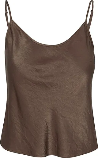 Satin Scoopneck Camisole