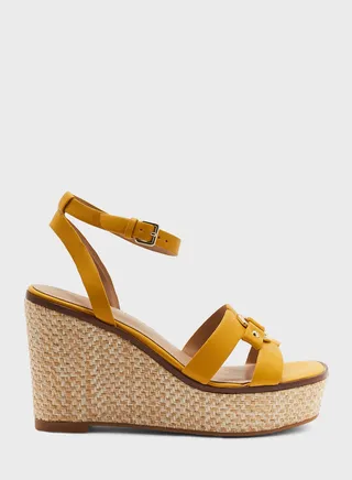 Okurr High Heel Wedge Sandals