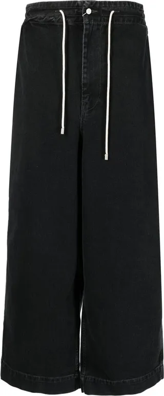 Judo wide-leg denim jeans