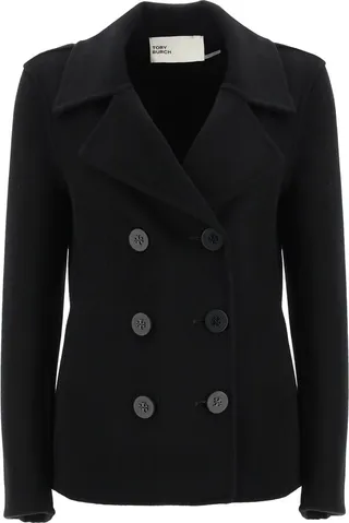 Wool Double-breasted Coat