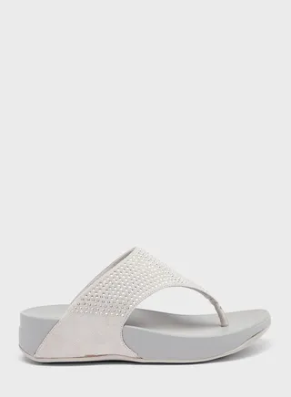 Side Strap Wedge Sandal
