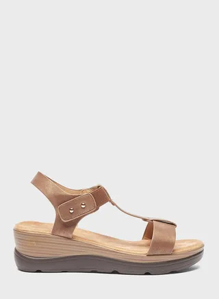 Ankle Strap Wedge Sandals