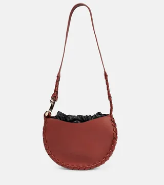 Mate Small leather shoulder bag