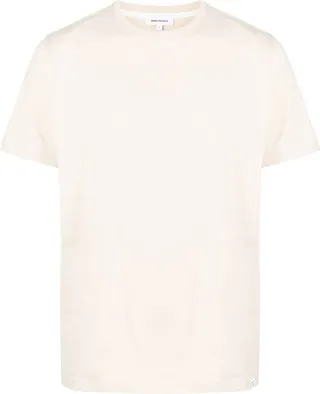logo-patch detail T-shirt