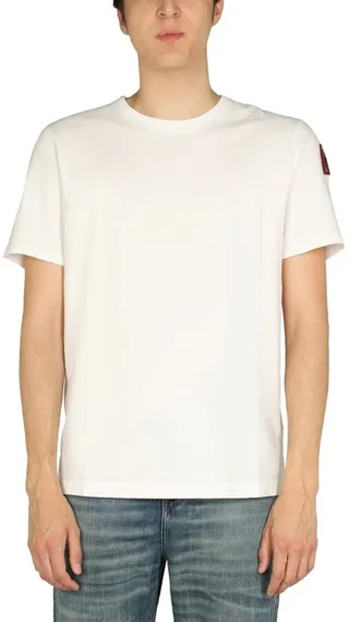 Parajumpers Logo Print Crewneck T-Shirt