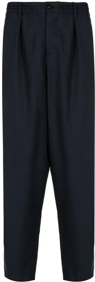 Cropped Tapered Trousers