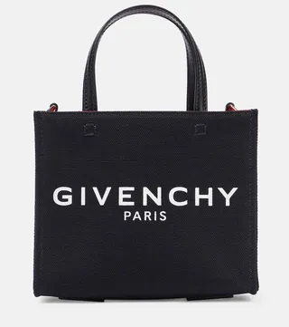 G Mini logo canvas tote