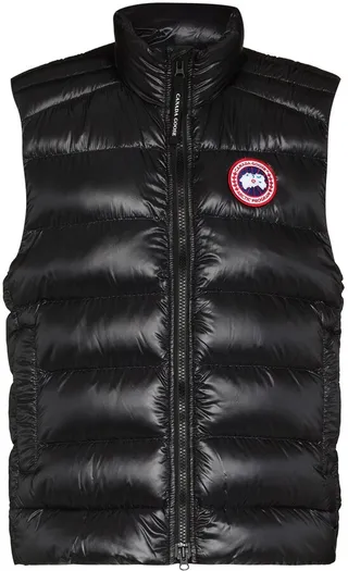 Crofton padded high-neck gilet