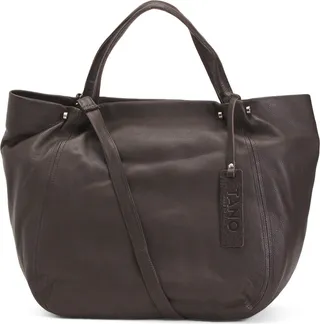 Made In Italy Large Leather Tote