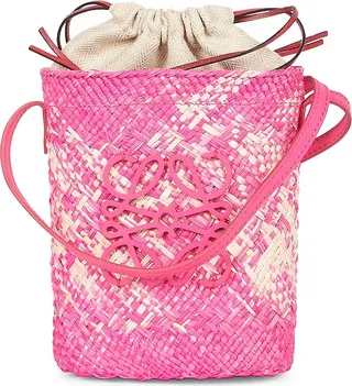 LOEWE x Paula's Ibiza Raffia Shoulder Bag