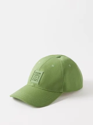 Logo-plaque Cotton-canvas Baseball Cap