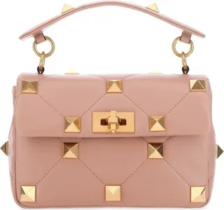 Valentino Garavani Roman Stud Chain-Link Shoulder Bag
