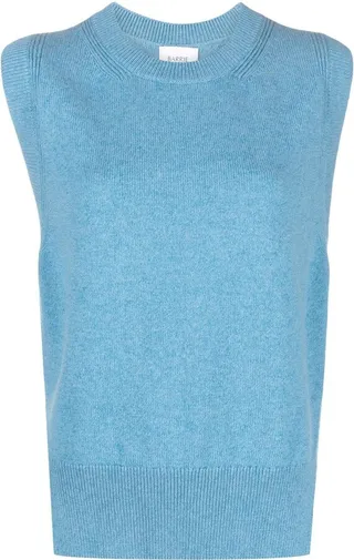 Sleeveless Knitted Cashmere Top